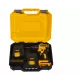 Bormașină cu acumulator DDT-KRISTAL 36V, 2 acumulatori Li-Ion 2.0Ah, motor fara perii (brushless), 2 viteze, cuplu reglabil, sistem autoblocaj, valiză de transport