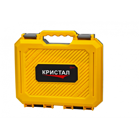Bormașină cu acumulator DDT-KRISTAL 36V, 2 acumulatori Li-Ion 2.0Ah, motor fara perii (brushless), 2 viteze, cuplu reglabil, sistem autoblocaj, valiză de transport