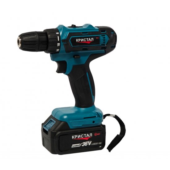 Trusă Profesională 2 în 1 DDT CRISTAL – Mașină de Găurit + Polizor unghiular, 36V, 2x baterii 4.0Ah, Încărcător Rapid