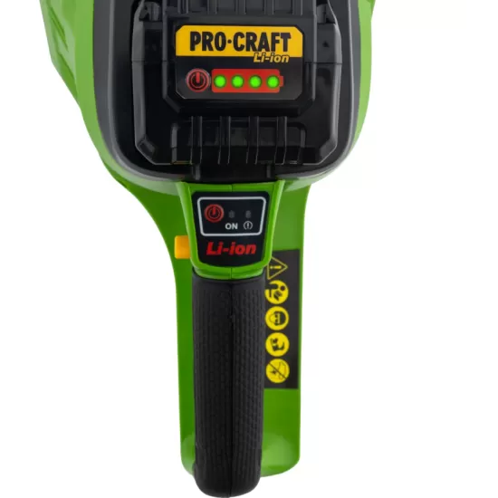 Drujba cu acumulator Procraft - PKA40LI, 40V, 4Ah, 5000Rpm