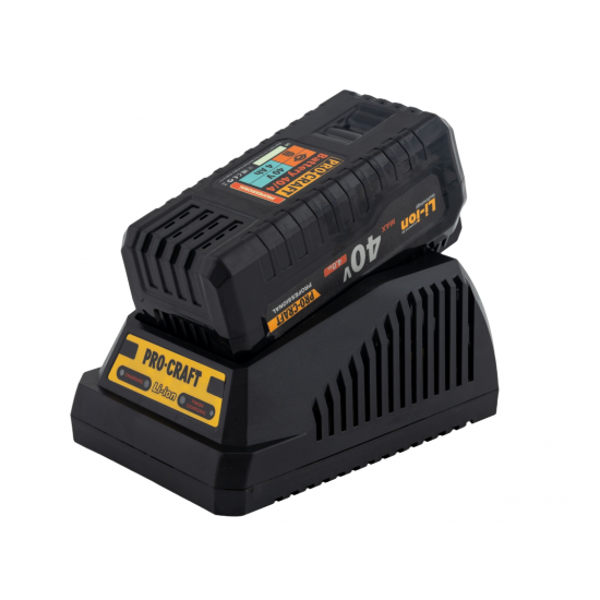 Drujba cu acumulator Procraft - PKA40LI, 40V, 4Ah, 5000Rpm