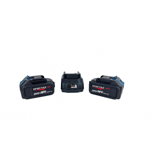 Set Masina De Gaurit si Infiletat Si Masina De Insurubat cu Impact DDT-KRISTAL 2 Acumulatori 36V 4Ah,Brushless, Motor fără perii