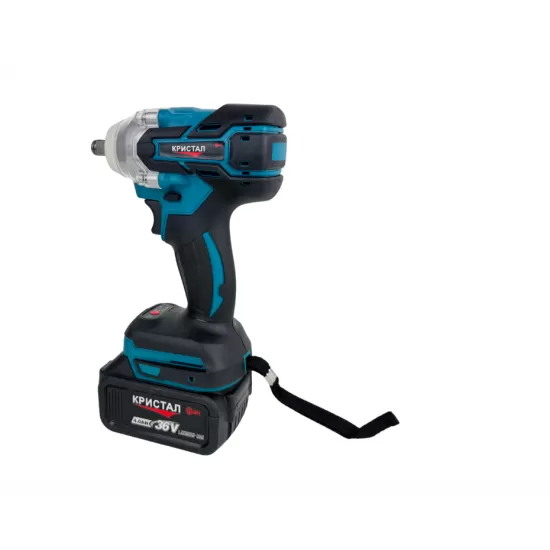 Set Masina De Gaurit si Infiletat Si Masina De Insurubat cu Impact DDT-KRISTAL 2 Acumulatori 36V 4Ah,Brushless, Motor fără perii