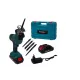 Fierăstrău tip sabie cu acumulator DDT CRISTAL 36V, Viteza Variabila , Adancime de Taiere 115mm Lemn, 8mm Otel, 12mm Aluminiu, 2 baterii + încărcător, valiză de transport