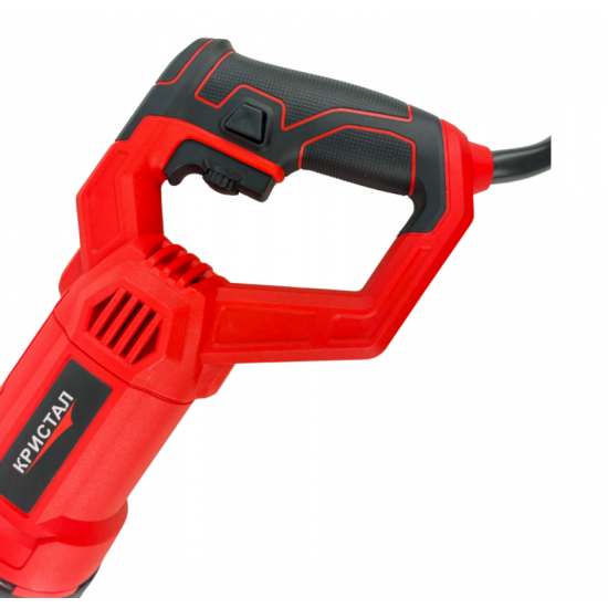 Fierastrau pendular tip sabie DDT CRISTAL, Adancime de Taiere 200 mm Lemn, 8mm Otel, 12mm Aluminiu, 900 W, Viteza Variabila 3000 rpm, ROSU