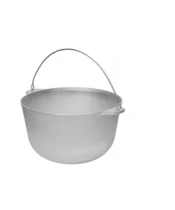 Ceaun tuci aluminiu alimentar cu capac, capacitate 24 litri ELEFANT