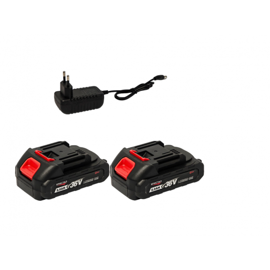 Fierăstrău tip sabie cu acumulator DDT CRISTAL 36V, Viteza Variabila , Adancime de Taiere 115mm Lemn, 8mm Otel, 12mm Aluminiu, 2 baterii + încărcător, valiză de transport