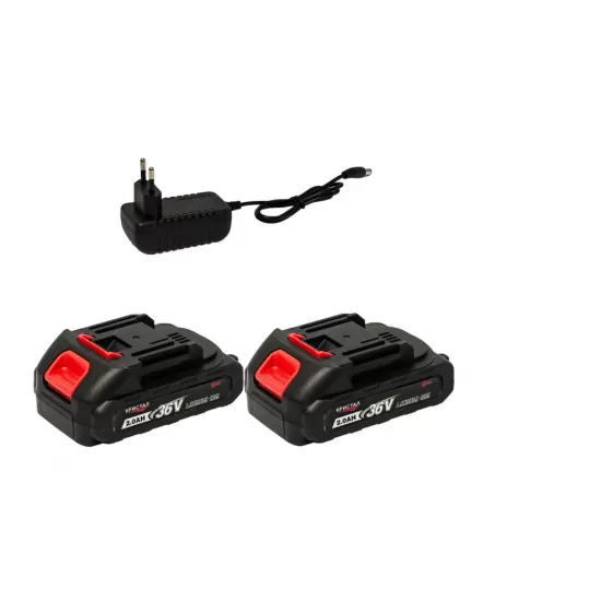 Fierăstrău tip sabie cu acumulator DDT CRISTAL 36V, Viteza Variabila , Adancime de Taiere 115mm Lemn, 8mm Otel, 12mm Aluminiu, 2 baterii + încărcător, valiză de transport