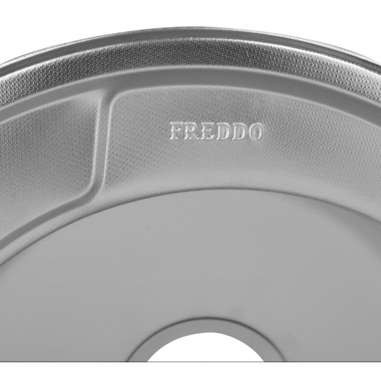 Chiuveta Inox Freddo SN7000/Q32, pentru blat Q32, rotunda, anticalcar, diametru 49 cm, adancime 17 cm