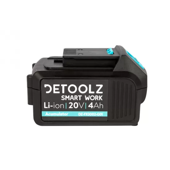Acumulator Li-Ion, Detoolz, 20V, 4Ah Acumulator Li-Ion, Detoolz, 20V, 4Ah