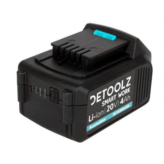 Acumulator Li-Ion, Detoolz, 20V, 4Ah