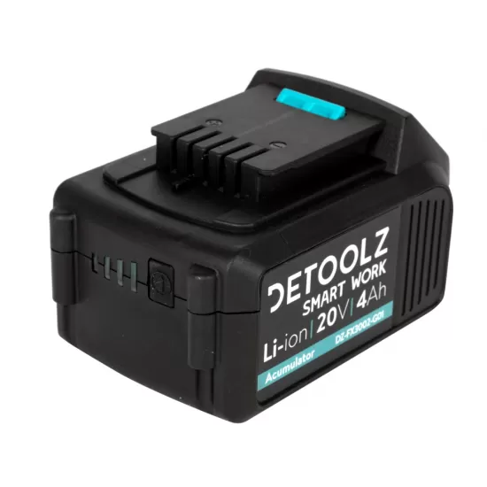 Acumulator Li-Ion, Detoolz, 20V, 4Ah Acumulator Li-Ion, Detoolz, 20V, 4Ah