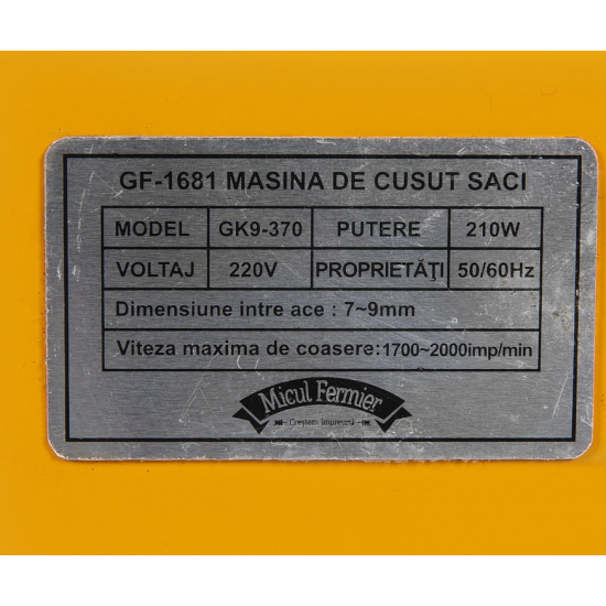 Masina de cusut saci 210W