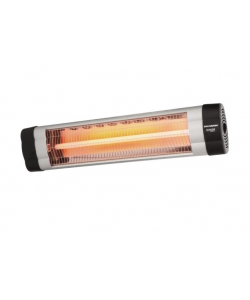 Radiator electric aluminiu cu infrarosu Hausberg HB-8552AL, 3000W, montaj perete, reflector inox