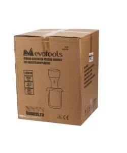 Moara Electrica pentru Cereale cu Galeata din Plastic Evotools 