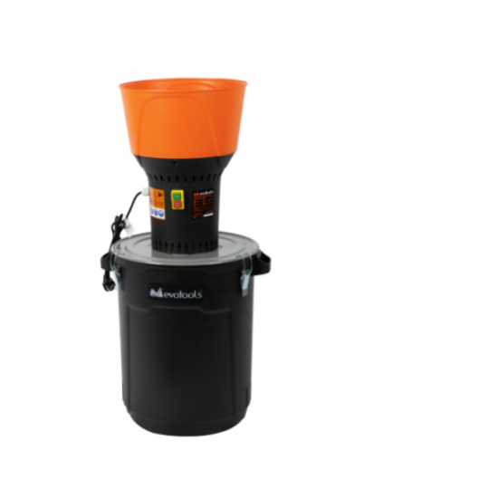 Moara Electrica pentru Cereale cu Galeata din Plastic Evotools 25 L