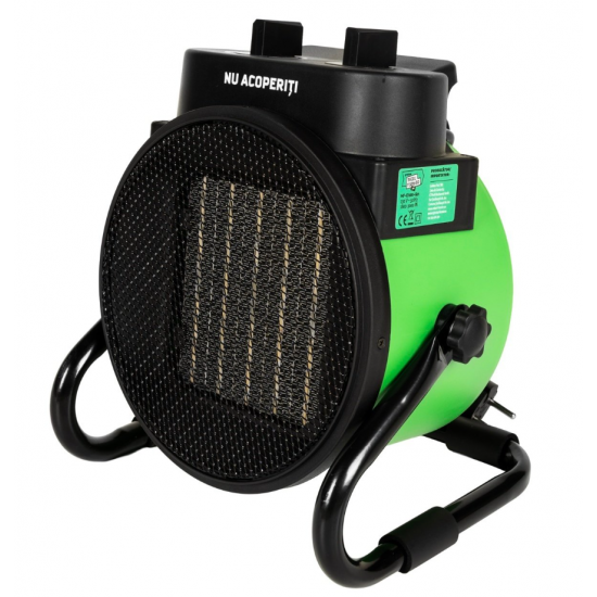 Aeroterma electrica Micul Fermier, 1800/3000W, element de incalzire ceramic
