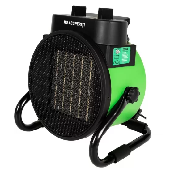 Aeroterma electrica Micul Fermier, 1800/3000W, element de incalzire ceramic