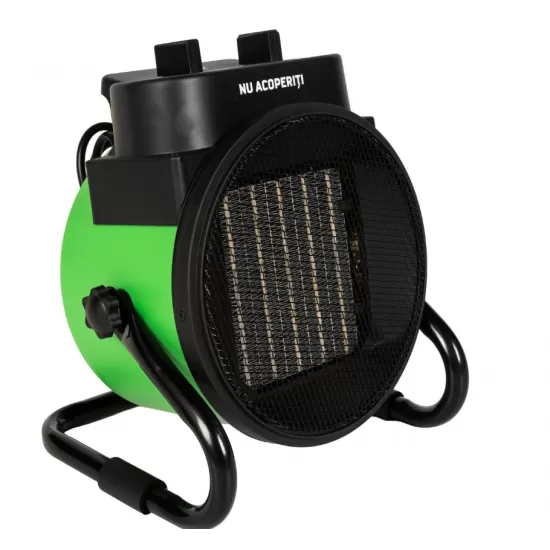 Aeroterma electrica Micul Fermier, 1800/3000W, element de incalzire ceramic