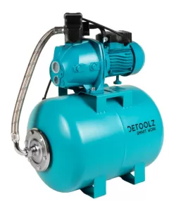 Hidrofor Detoolz 1.1 kW, debit maxim 2480lh, inaltime maxima de pompare 45m, corp pompa fonta, butelie 50L, ejector Hidrofor Detoolz 1.1 kW, debit maxim 2480lh, inaltime maxima de pompare 45m, corp pompa fonta, butelie 50L, ejector