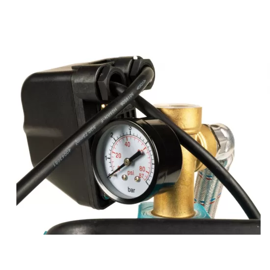 Hidrofor Detoolz 1.1 kW, debit maxim 2480lh, inaltime maxima de pompare 45m, corp pompa fonta, butelie 50L, ejector Hidrofor Detoolz 1.1 kW, debit maxim 2480lh, inaltime maxima de pompare 45m, corp pompa fonta, butelie 50L, ejector