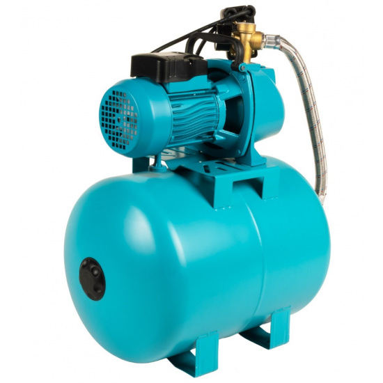 Hidrofor Detoolz 1.1 kW, debit maxim 2480lh, inaltime maxima de pompare 45m, corp pompa fonta, butelie 50L, ejector