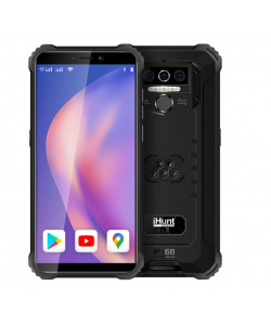 Telefon Mobil iHunt TITAN P8000 PRO, 4G+, 8000mAh, Triple Camera 13MP, 5.5-inch HD+ Gorilla Glass, IP68, 4GB + 32GB, Android 10, Black