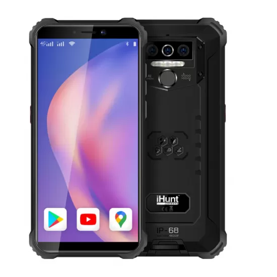 Telefon Mobil iHunt TITAN P8000 PRO, 4G+, 8000mAh, Triple Camera 13MP, 5.5-inch HD+ Gorilla Glass, IP68, 4GB + 32GB, Android 10, Black Telefon Mobil iHunt TITAN P8000 PRO, 4G+, 8000mAh, Triple Camera 13MP, 5.5-inch HD+ Gorilla Glass, IP68, 4GB + 32GB, Android 10, Black