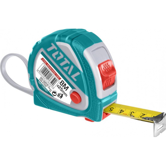 TOTAL – RULETA 8M X 25MM – BUTON 3 FUNCTII
