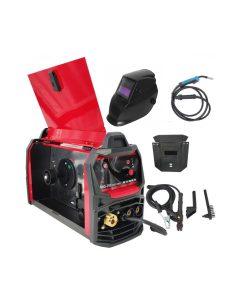 Pachet Invertor/Aparat de sudura, DDT-2005, cu rola sarma si electrod/gaz, MIG/MMA DDT PROFESSIONAL, 350, Sarma de sudura + Masca de sudura cu cristale