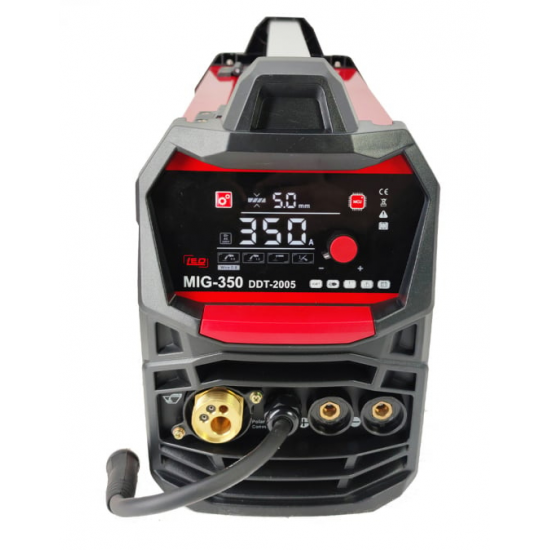 Pachet Invertor/Aparat de sudura, DDT-2005, cu rola sarma si electrod/gaz, MIG/MMA DDT PROFESSIONAL, 350, Sarma de sudura + Masca de sudura cu cristale