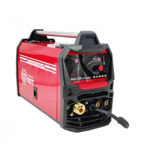 Pachet Invertor/Aparat de sudura, DDT-2005, cu rola sarma si electrod/gaz, MIG/MMA DDT PROFESSIONAL, 350, Sarma de sudura + Masca de sudura cu cristale