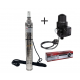 Pachet  Pompa submersibila, DDT, 3QGD 0.75 kW, Inox, 75 mm diametru + Presostat electronic automat, DDT, LS-4