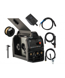 Invertor/Aparat de sudura MIG/MMA DDT PROFESIONAL cu Electrozi si Sarma, 220 V, 350A