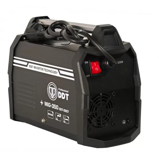 Invertor/Aparat de sudura MIG/MMA DDT PROFESIONAL cu Electrozi si Sarma, 220 V, 350A
