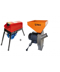 Pachet  Moara cereale, uruiala si stiuleti, 3.5 Kw + Batoza porumb, 1.5 Kw