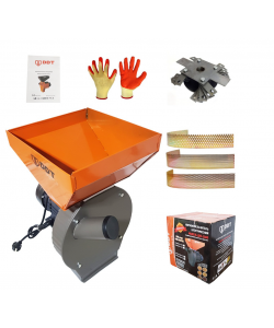 Pachet  Moara cereale, uruiala si stiuleti, 3.5 Kw + Batoza porumb, 1.5 Kw