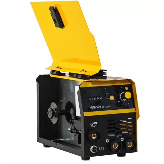 Invertor/Aparat de sudura MIG/MMA DDT PROFESIONAL cu Electrozi si Sarma, 220 V, 320A