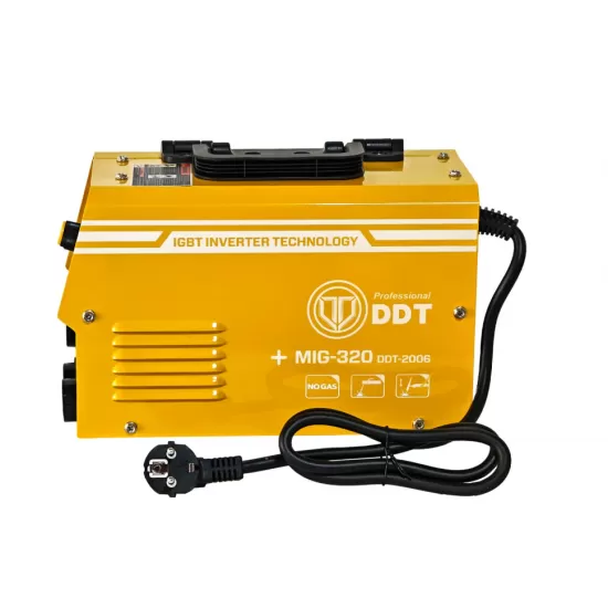 Invertor/Aparat de sudura MIG/MMA DDT PROFESIONAL cu Electrozi si Sarma, 220 V, 320A