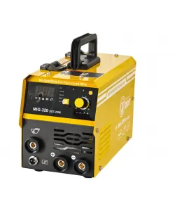 Pachet Invertor/Aparat de sudura MIG/MMA DDT PROFESIONAL cu Electrozi si Sarma, 220 V, 320A + Masca de sudura cu cristale