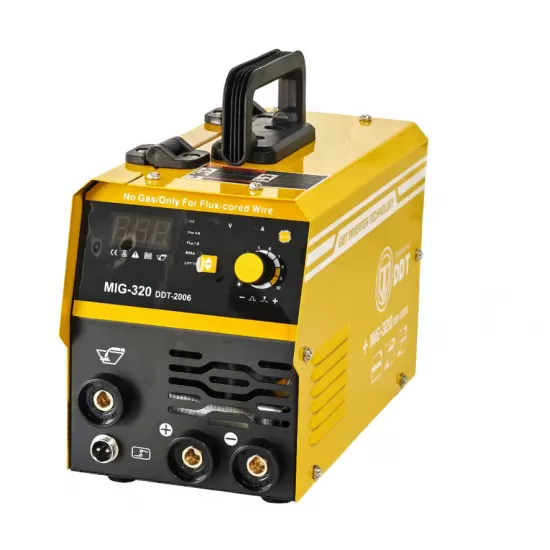 Pachet Invertor/Aparat de sudura MIG/MMA DDT PROFESIONAL cu Electrozi si Sarma, 220 V, 320A + Masca de sudura cu cristale Pachet Invertor/Aparat de sudura MIG/MMA DDT PROFESIONAL cu Electrozi si Sarma, 220 V, 320A + Masca de sudura cu cristale