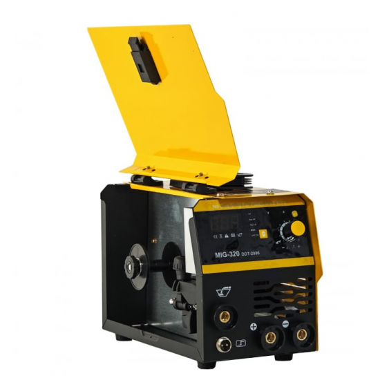 Pachet Invertor/Aparat de sudura MIG/MMA DDT PROFESIONAL cu Electrozi si Sarma, 220 V, 320A + Masca de sudura cu cristale