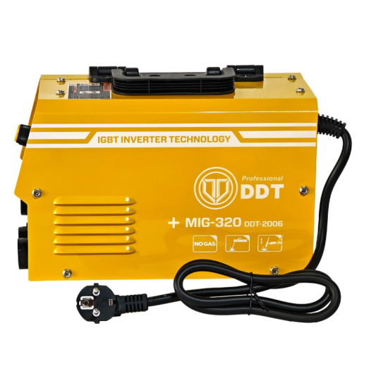 Pachet Invertor/Aparat de sudura MIG/MMA DDT PROFESIONAL cu Electrozi si Sarma, 220 V, 320A + Masca de sudura cu cristale