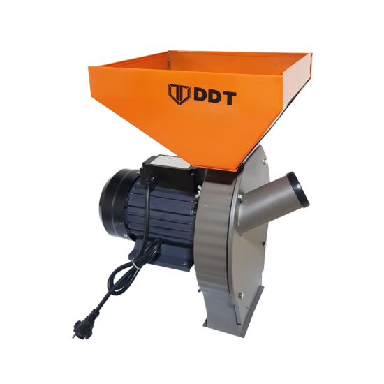 Pachet  Moara cereale, uruiala si stiuleti, 3.5 Kw + Batoza de curatat porumb dubla cu motor inclus, DDT, 1800 W, 500 kg/h