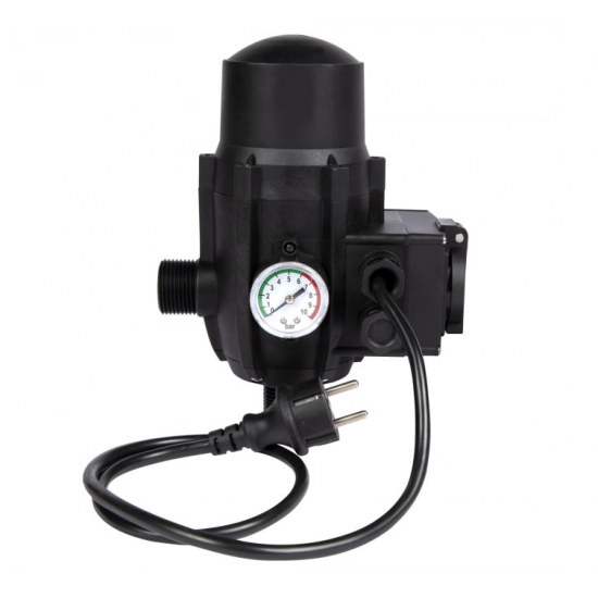 Pompa submersibila, DDT, 3QJD-1.1, 1.1 kW, Inox, 75 mm diametru, 10 turbine + Presostat electronic automat, DDT, LS-4 + accesorii