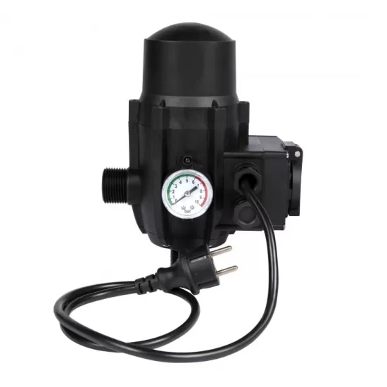 Pompa submersibila, DDT, 3QJD-1.1, 1.1 kW, Inox, 75 mm diametru, 10 turbine + Presostat electronic automat, DDT, LS-4 + accesorii Pompa submersibila, DDT, 3QJD-1.1, 1.1 kW, Inox, 75 mm diametru, 10 turbine + Presostat electronic automat, DDT, LS-4 + accesorii