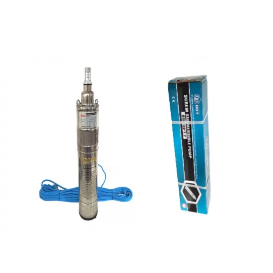Pompa submersibila, DDT, QGD120, Inox complet, suruburi inox, sita protectie, 20 m cablu, 120 m, 3 m³/h + Presostat electronic automat, DDT, LS-4 Pompa submersibila, DDT, QGD120, Inox complet, suruburi inox, sita protectie, 20 m cablu, 120 m, 3 m³/h + Presostat electronic automat, DDT, LS-4