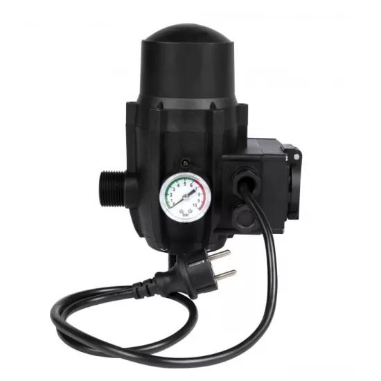 Pompa submersibila, DDT, QGD120, Inox complet, suruburi inox, sita protectie, 20 m cablu, 120 m, 3 m³/h + Presostat electronic automat, DDT, LS-4 Pompa submersibila, DDT, QGD120, Inox complet, suruburi inox, sita protectie, 20 m cablu, 120 m, 3 m³/h + Presostat electronic automat, DDT, LS-4