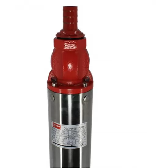 Pompa submersibila de mare adancime, DDT, QJD12-120-1.8, 1800 W, 8 m³/h, 12 turbine, Inox + Presostat electronic automat, DDT, LS-4 Pompa submersibila de mare adancime, DDT, QJD12-120-1.8, 1800 W, 8 m³/h, 12 turbine, Inox + Presostat electronic automat, DDT, LS-4