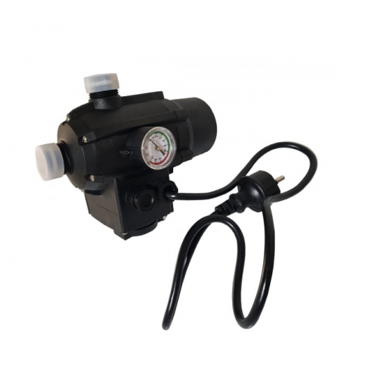 Pompa submersibila de mare adancime, DDT, QJD12-120-1.8, 1800 W, 8 m³/h, 12 turbine, Inox + Presostat electronic automat, DDT, LS-4